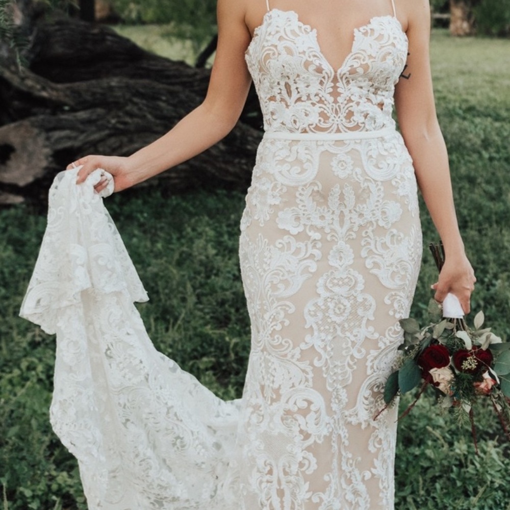 Goddess by Nature Thalia Wedding Dress - Size 10